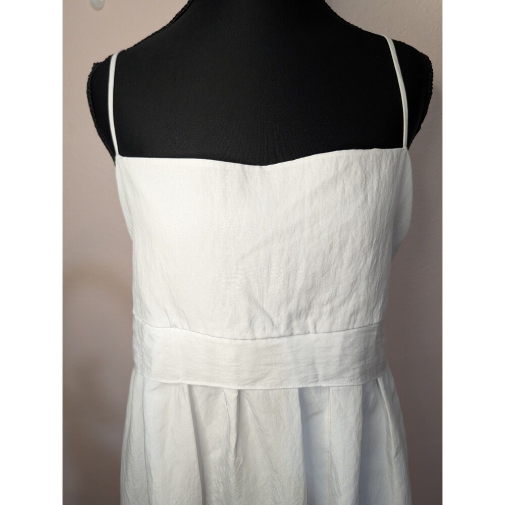 NWT Vince. White Panel Midi Dress XL - Quiet Luxury Minimalist Bridal Event - Picture 4 of 15